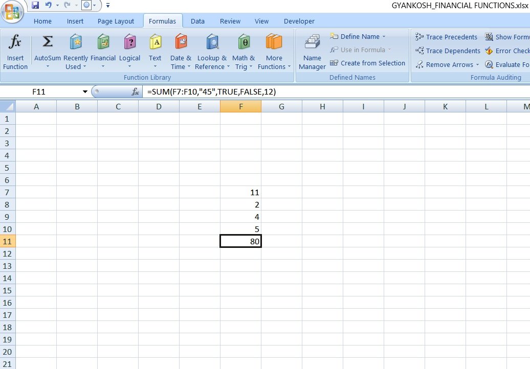 Basic RAND and RANDBETWEEN Functions Generate Random Numbers