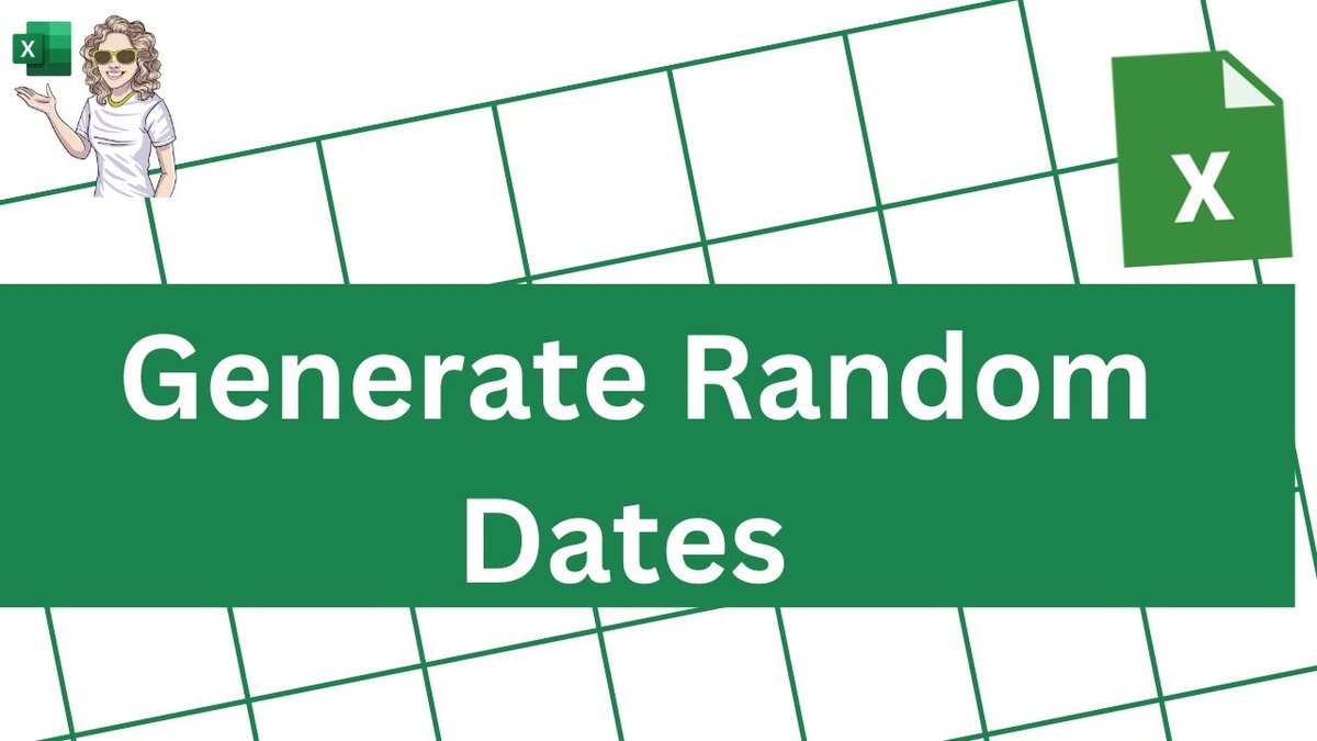 How to Generate Random Dates, Text, and Booleans in Excel