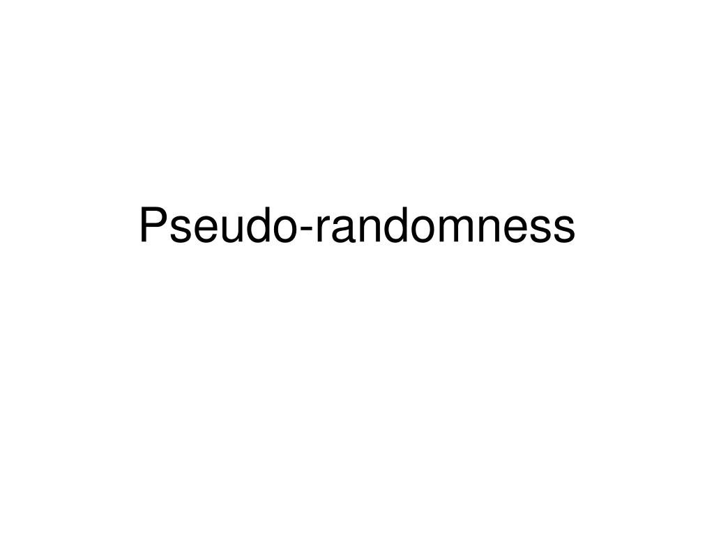 Understanding Pseudo-Randomness: Exploring Statistical Implications and Beyond